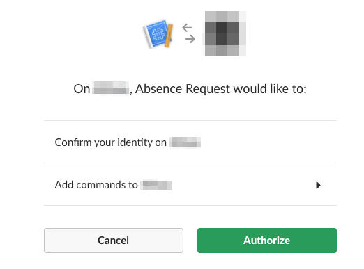 Authorize installation of your app